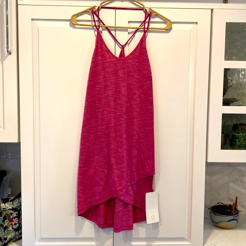 NWT Lululemon short dress, great for over leggings or capris!